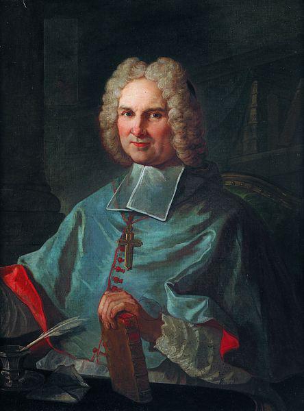 Charles-Joseph Natoire Portrait de l eveque Rousseau de La Parisiere